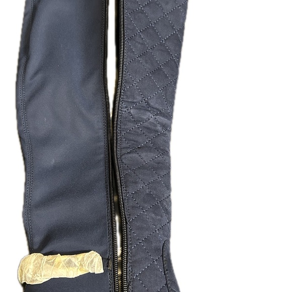 ARGO Quilted Nice Blue Faux Suede boots. Size 10 NWOT - Picture 10 of 16